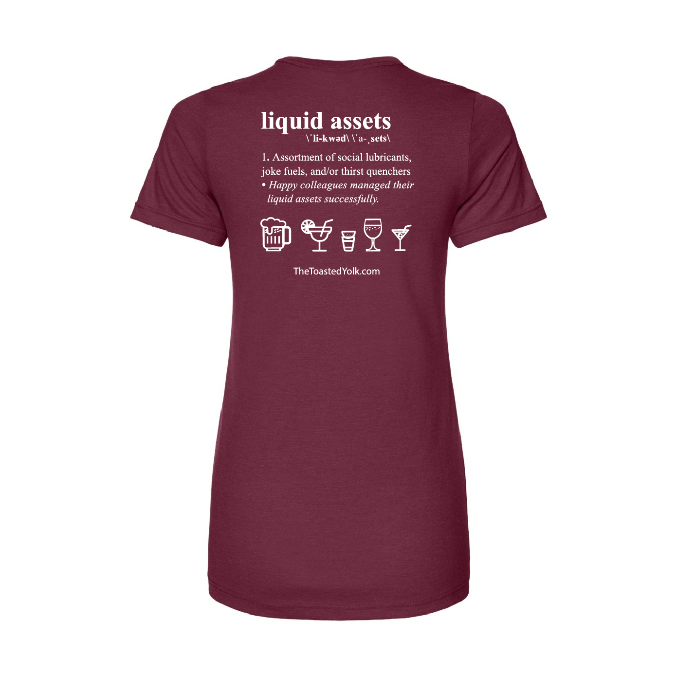 Ladies Liquid Assets T-Shirt