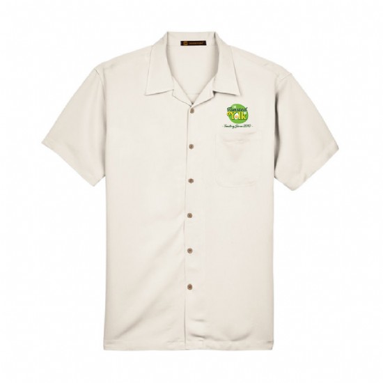Harriton Men's Bahama Cord Camp Shirt #3