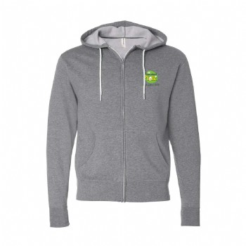 Independent Trading Co. - Lightweight Full-Zip Hooded Sweatshirt